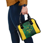 Australia Kangaroo Custom Shoulder Handbag Aussie National Color Sporty Pattern