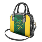 Australia Kangaroo Custom Shoulder Handbag Aussie National Color Sporty Pattern