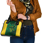 Australia Kangaroo Custom Shoulder Handbag Aussie National Color Sporty Pattern