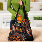 Australia NAIDOC 2024 Grocery Bag Blak Loud and Proud Aboriginal Lizard Art