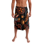 Australia NAIDOC 2024 Lavalava Keep the Fire Burning Aboriginal Art