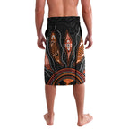 Australia NAIDOC 2024 Lavalava Keep the Fire Burning Aboriginal Art