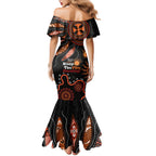 Australia NAIDOC 2024 Mermaid Dress Keep the Fire Burning Aboriginal Art