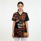 Australia NAIDOC 2024 Scrub Top Keep the Fire Burning Aboriginal Art - Aussie Hoodie