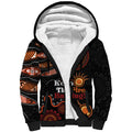 Australia NAIDOC 2024 Sherpa Hoodie Keep the Fire Burning Aboriginal Art
