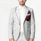New Zealand Maori Heart Tribal Personalised Blazer Polynesian Patterns