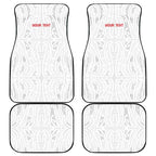 New Zealand Maori Heart Tribal Personalised Car Mats Polynesian Patterns