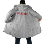 New Zealand Maori Heart Tribal Personalised Cloak Polynesian Patterns