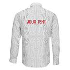 New Zealand Maori Heart Tribal Personalised Family Matching Mermaid Dress and Hawaiian Shirt Polynesian Patterns