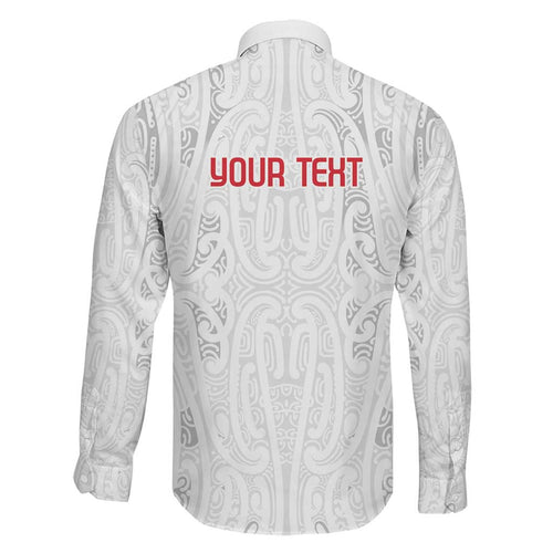 New Zealand Maori Heart Tribal Personalised Family Matching Short Sleeve Bodycon Dress and Hawaiian Shirt Polynesian Patterns