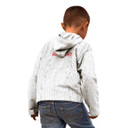 New Zealand Maori Heart Tribal Personalised Kid Hoodie Polynesian Patterns