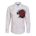 New Zealand Maori Heart Tribal Personalised Long Sleeve Button Shirt Polynesian Patterns