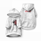 New Zealand Maori Heart Tribal Personalised Pet Hoodie Polynesian Patterns
