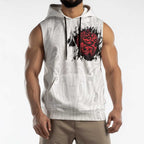 New Zealand Maori Heart Tribal Personalised Sleeveless Hoodie Polynesian Patterns