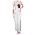 New Zealand Maori Heart Tribal Personalised Tank Maxi Dress Polynesian Patterns