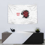 New Zealand Maori Heart Tribal Personalised Tapestry Polynesian Patterns