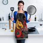 Brisbane Broncos ANZAC Personalised Apron Lest We Forget Poppy Camo