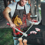 Brisbane Broncos ANZAC Personalised Apron Lest We Forget Poppy Camo