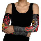 Brisbane Broncos ANZAC Personalised Arm Sleeves Lest We Forget Poppy Camo