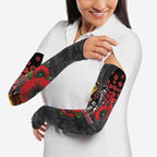 Brisbane Broncos ANZAC Personalised Arm Sleeves Lest We Forget Poppy Camo