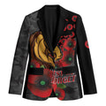 Brisbane Broncos ANZAC Personalised Blazer Lest We Forget Poppy Camo