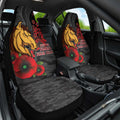 Brisbane Broncos ANZAC Personalised Car Seat Cover Lest We Forget Poppy Camo