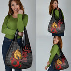 Brisbane Broncos ANZAC Personalised Grocery Bag Lest We Forget Poppy Camo