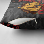Brisbane Broncos ANZAC Personalised Pillow Cover Lest We Forget Poppy Camo