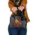 Brisbane Broncos ANZAC Personalised Shoulder Handbag Lest We Forget Poppy Camo