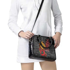 Brisbane Broncos ANZAC Personalised Shoulder Handbag Lest We Forget Poppy Camo