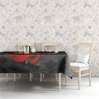 Brisbane Broncos ANZAC Personalised Tablecloth Lest We Forget Poppy Camo