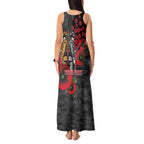 Brisbane Broncos ANZAC Personalised Tank Maxi Dress Lest We Forget Poppy Camo