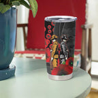 Brisbane Broncos ANZAC Personalised Tumbler Cup Lest We Forget Poppy Camo