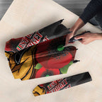 Brisbane Broncos ANZAC Personalised Umbrella Lest We Forget Poppy Camo