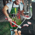 Canberra Raiders ANZAC Personalised Apron Lest We Forget Poppy Camo