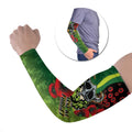 Canberra Raiders ANZAC Personalised Arm Sleeves Lest We Forget Poppy Camo