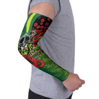 Canberra Raiders ANZAC Personalised Arm Sleeves Lest We Forget Poppy Camo