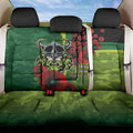 Canberra Raiders ANZAC Personalised Back Car Seat Cover Lest We Forget Poppy Camo