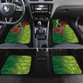 Canberra Raiders ANZAC Personalised Car Mats Lest We Forget Poppy Camo