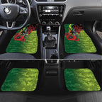 Canberra Raiders ANZAC Personalised Car Mats Lest We Forget Poppy Camo