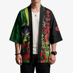 Canberra Raiders ANZAC Personalised Kimono Lest We Forget Poppy Camo