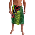 Canberra Raiders ANZAC Personalised Lavalava Lest We Forget Poppy Camo