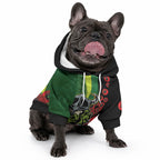 Canberra Raiders ANZAC Personalised Pet Hoodie Lest We Forget Poppy Camo