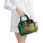 Canberra Raiders ANZAC Personalised Shoulder Handbag Lest We Forget Poppy Camo