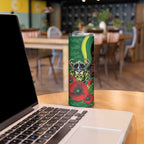 Canberra Raiders ANZAC Personalised Skinny Tumbler Lest We Forget Poppy Camo