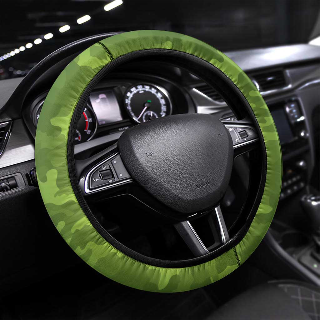Canberra Raiders ANZAC Steering Wheel Cover Lest We Forget Poppy Camo