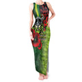 Canberra Raiders ANZAC Personalised Tank Maxi Dress Lest We Forget Poppy Camo