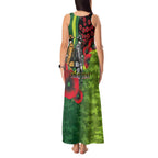 Canberra Raiders ANZAC Personalised Tank Maxi Dress Lest We Forget Poppy Camo