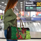 Canberra Raiders ANZAC Personalised Travel Bag Lest We Forget Poppy Camo