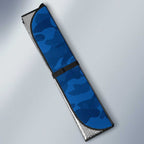 Canterbury-Bankstown Bulldogs ANZAC Personalised Auto Sun Shade Lest We Forget Poppy Camo